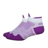 Chaussettes Defeet Meta Tabby Orange fluo Noir