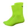 Chaussettes Defeet Levitator Lite D-Logo jaune fluo