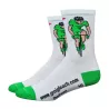 Chaussettes Defeet Aireator Greig Leach maillot vert