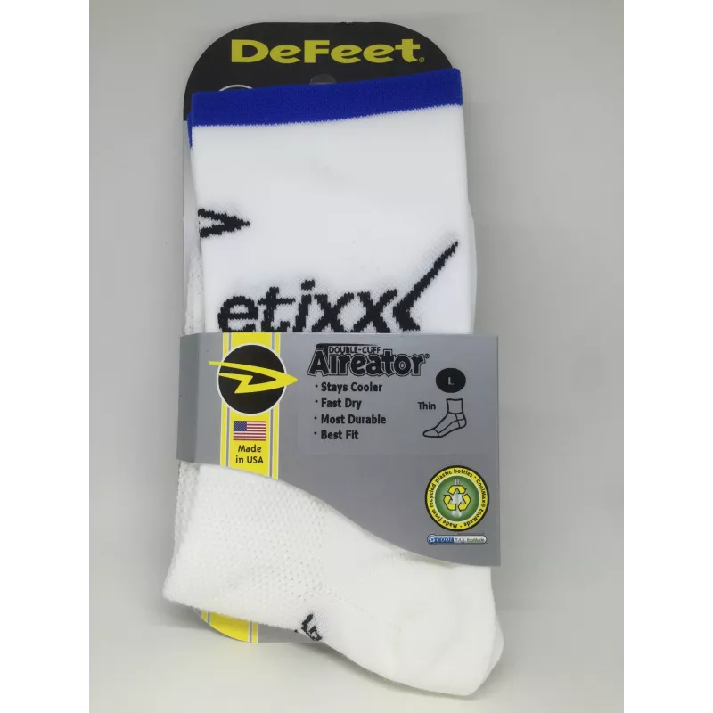 Chaussettes DeFeet Aireator Etixx 2016 blanc 5 pouces