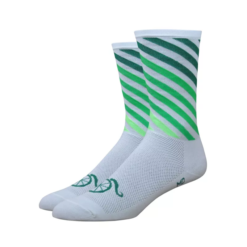 DeFeet Handlebar Mustache Aireator 6" Decade Pro green
