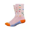 Chaussettes DeFeet Ten Speed Hero Sprinkles rose