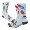 Chaussettes Defeet Aireator 6" Ice Cream