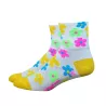 DeFeet Aireator Women's 3" Pedals (Double Cuff) - White/Yellow