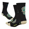 Chaussettes Defeet Aireator "Sugarskull" gold