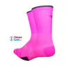 Chaussettes Defeet Cyclismo rose fluo