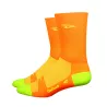 Chaussettes Defeet Aireator Hi-Top bleu fluo