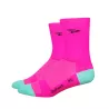 Defeet Aireator Hi-Top double layer hi-viz pink