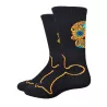 Chaussettes DeFeet Levitator Trail Sugarskull orange