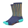 Chaussettes DeFeet Aireator 4 pouces Net rouge High Rouleur
