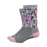 Chaussettes DeFeet Aireator Barnstormer Pixel gris