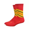 Chaussettes Defeet Thermeator Twister rouge