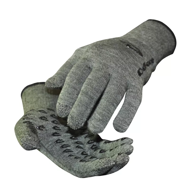 Gants DeFeet Duragloves Etouch laine Loden Green gris