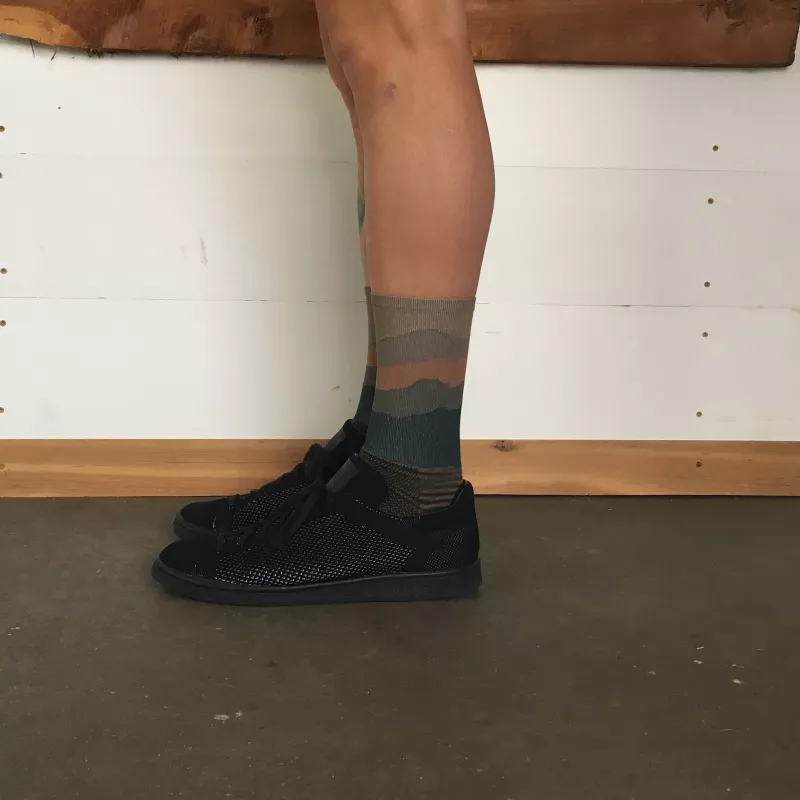 Chaussettes DeFeet Ridge Supply Skyline Jungle Camo