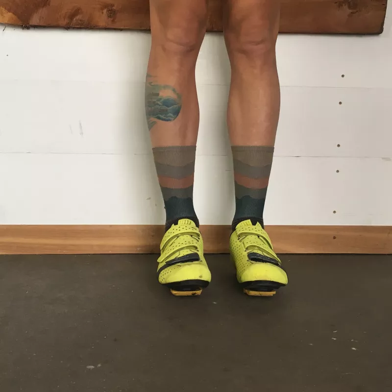 Chaussettes DeFeet Ridge Supply Skyline Jungle Camo