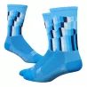 Chaussettes DeFeet Ridge Supply Grid bleu