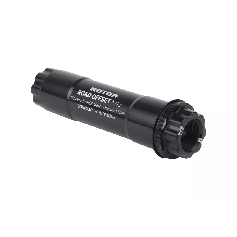 Axe 30mm Rotor offset Qfactor 152mm et ligne de chaine 46mm