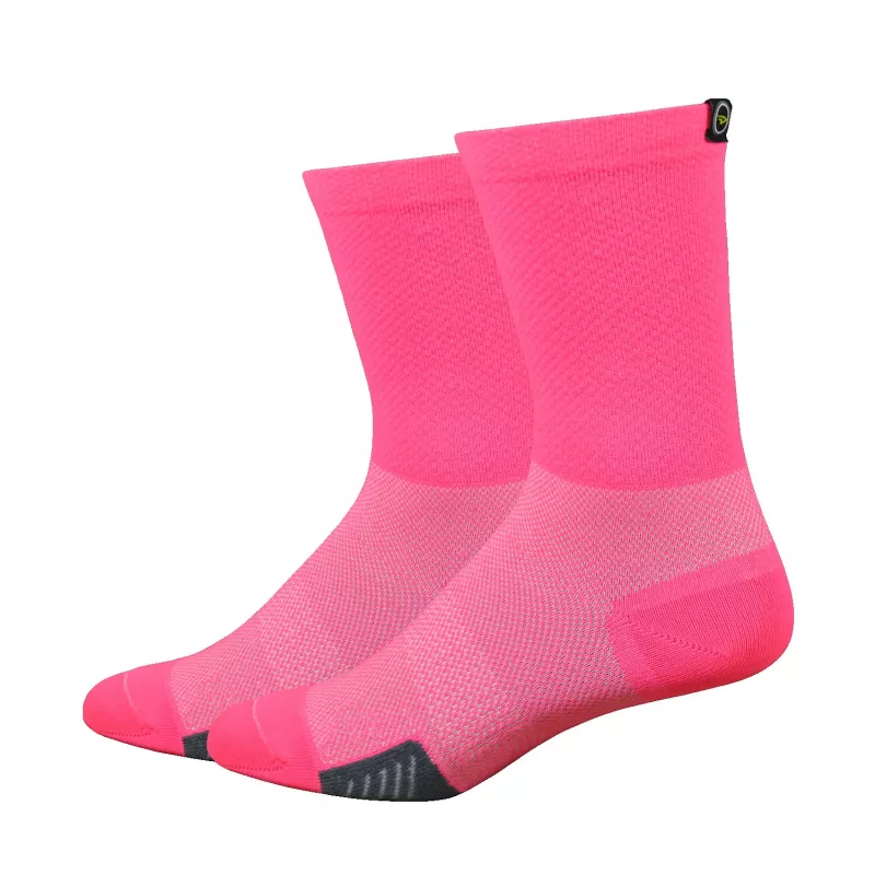 Chaussettes DeFeet Cyclismo blanc, noir, rose ou bleu