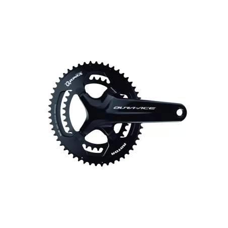 Kit plateaux Rotor ovalisés Qrings + visserie  pour pédaliers Shimano 6800/8000 ou 9000/9100