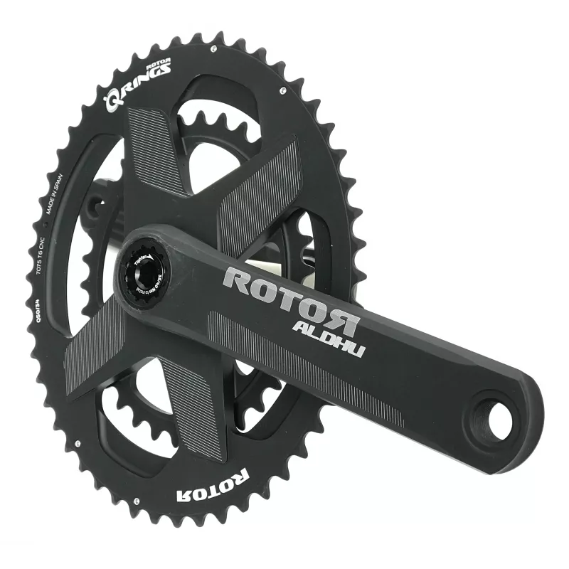 Rotor Aldhu 24 crankset 172,5 with 50/34 Qrings Rotor Aldhu 24 crankset 172,5 with 50/34 Qrings