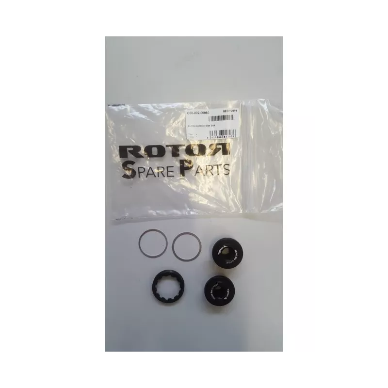 Ecrou Rotor pour Manivelle droite Aldhu/Vegast 24mm