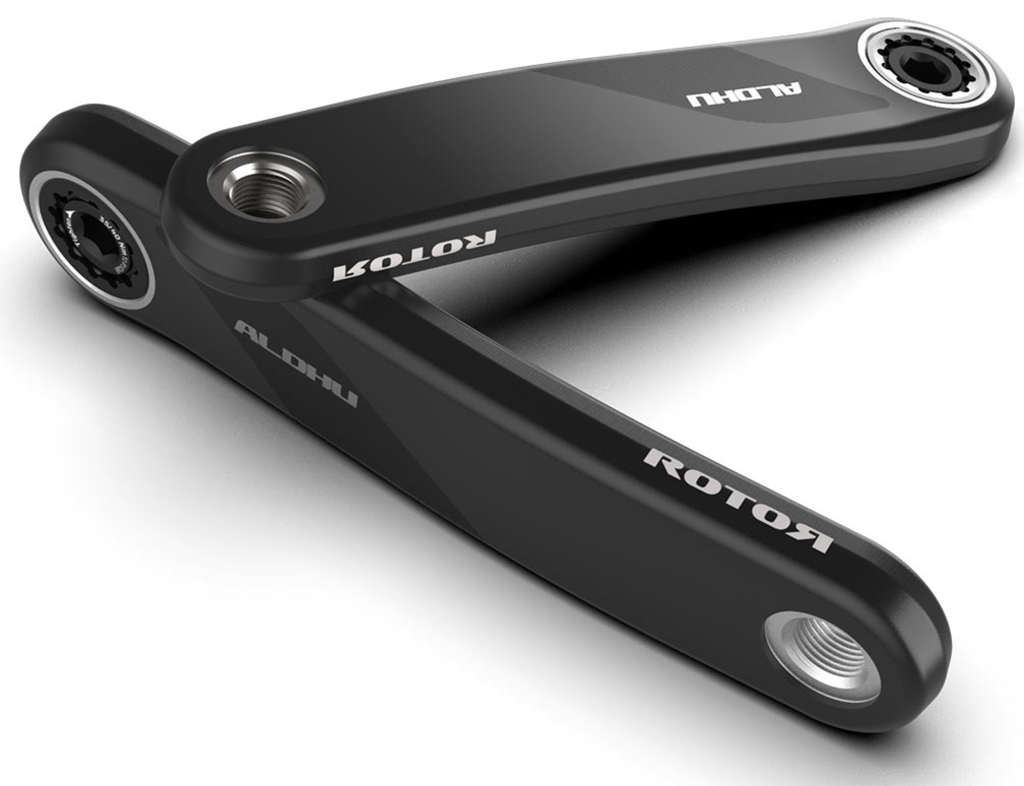 Axe Pédalier ROTOR Aldhu 30 Mm - Ultra Léger Et Rigide Pour Compétiteurs, Noir