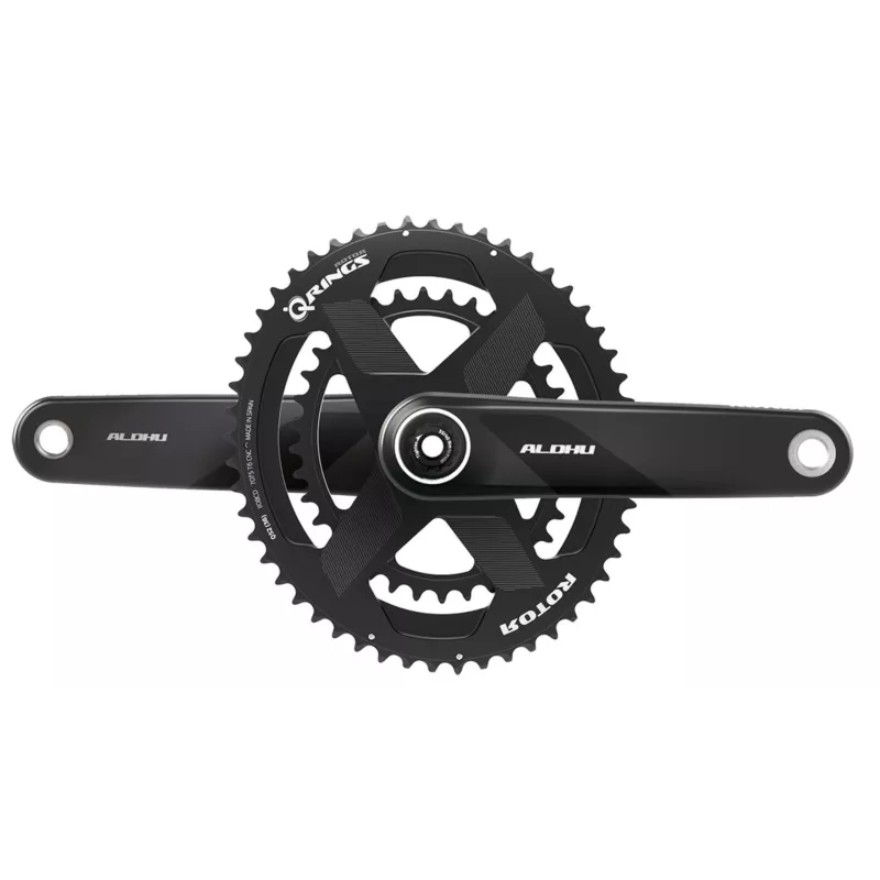 Rotor Aldhu Carbon 52/36 Qrings spidering (photo Rotor)