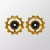 Galets de dérailleur céramique Cyclingceramic Sram AXS or