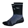 Chaussettes Defeet Levitator lite stripe noir