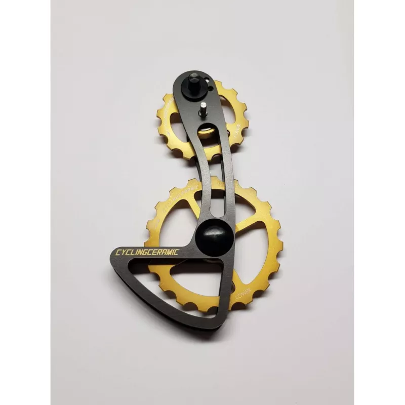 Chape de dérailleur CylclingCeramic GRX couleur or