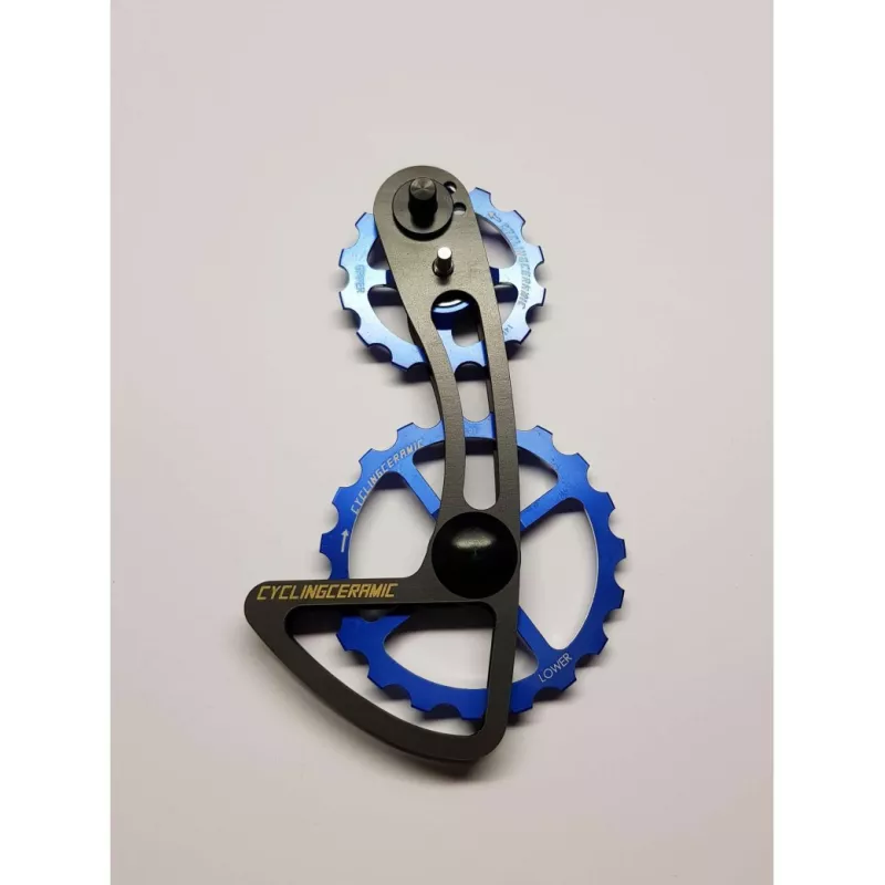 Chape de dérailleur CylclingCeramic GRX couleur bleu