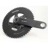 Pédalier Aldhu Carbon semi aéro 12v (54/42 55/42 56/44 58/44)