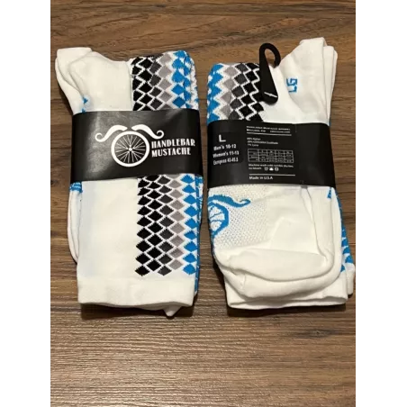 Chaussettes DeFeet Handlebar Mustache Ryd Fast