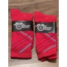 Chaussettes DeFeet Handlebar Mustache crossroads rouge