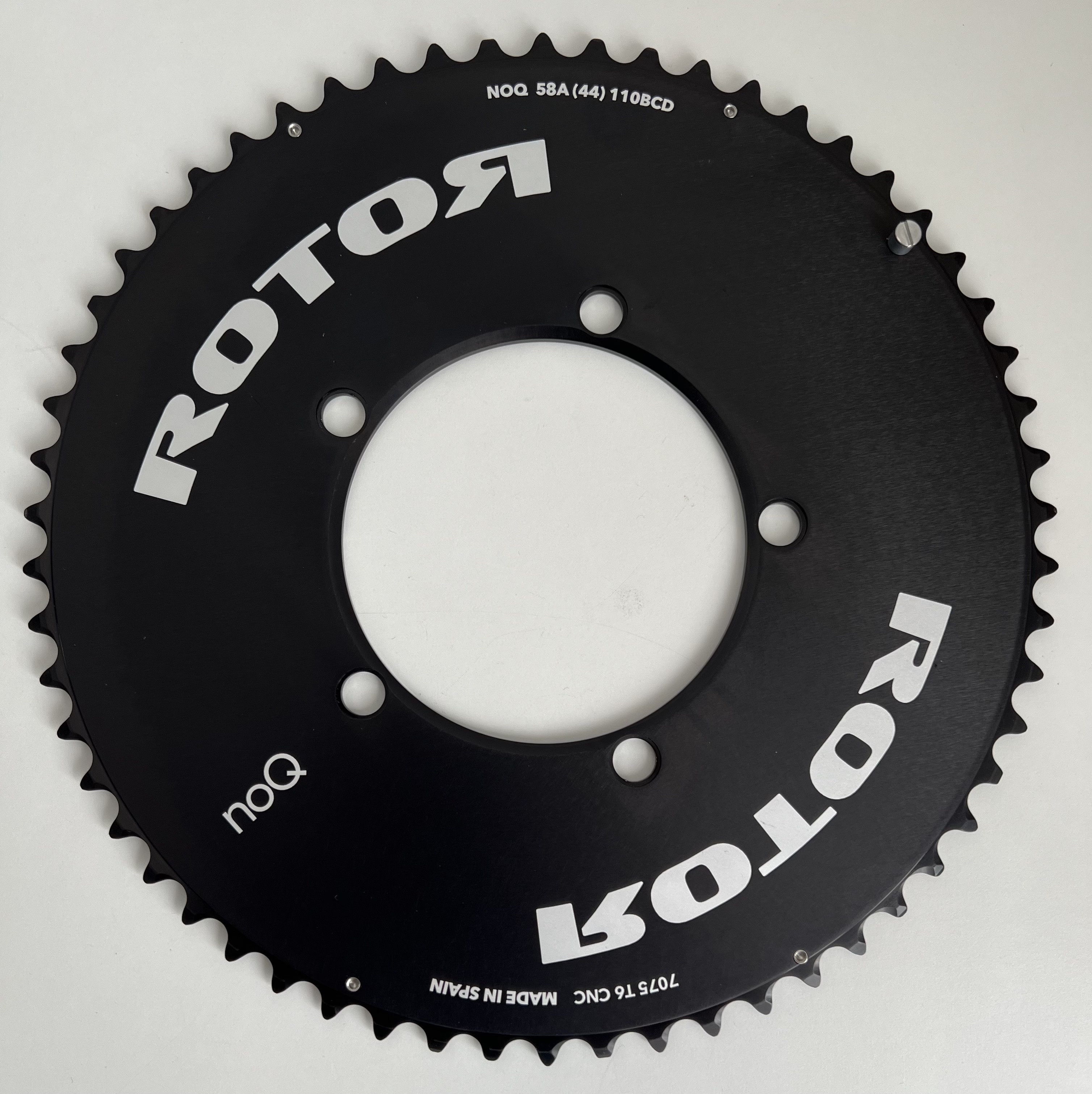 Plateau Rotor NoQ Aero Round 52T 110BCD + Plateau Intérieur 36T - Occasion Bon état