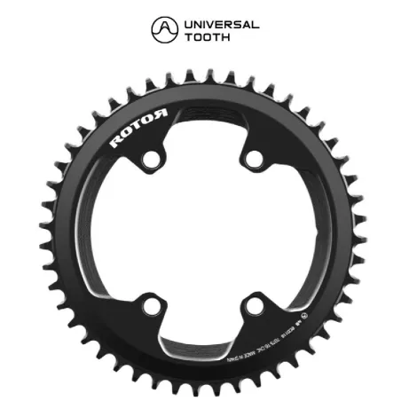 Rotor Qrings Oval 4-Arm Chainring Shimano 11/12V - Multiple