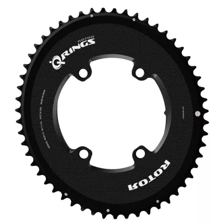 Grand plateau 55 dents aéro Qrings Rotor pour Shimano 12V (photo Rotor)