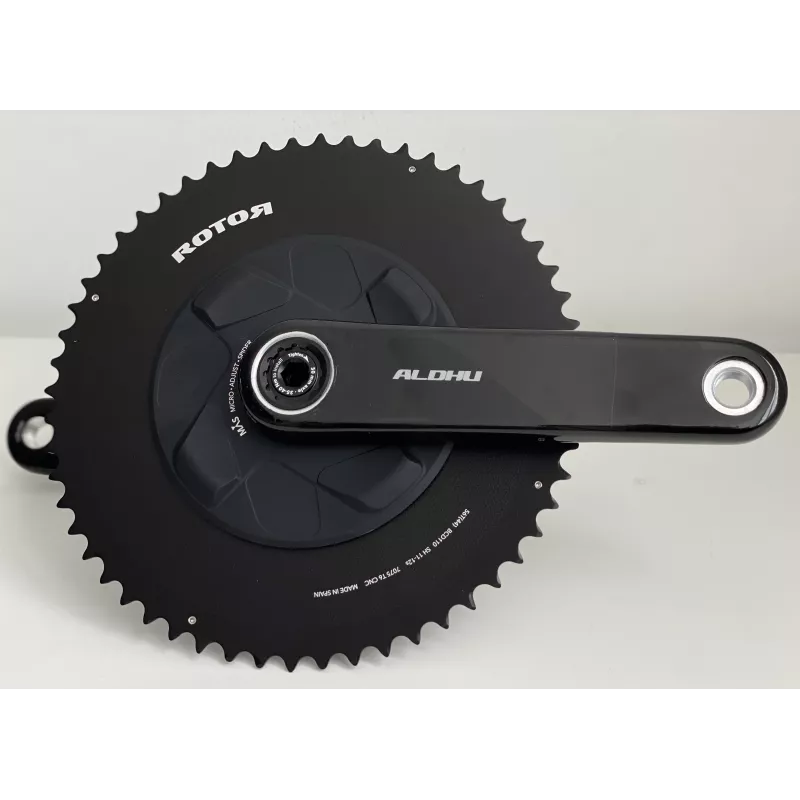 Pédalier Aldhu Carbon aéro 12V Sram AXS (photo non contractuelle)