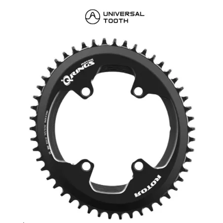 Rotor single chainring Qrings universal tooth 4 arm chainrings