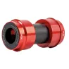 Boitier CyclingCeramic PF30 rouge pour pédaliers Shimano ou 24mm
