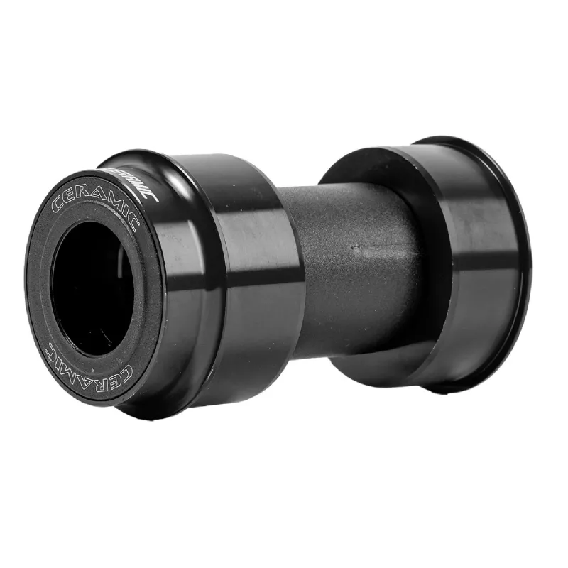 Boitier céramique Cyclingceramic BBRIGHT pour axes de 24mm noir côté pédalier