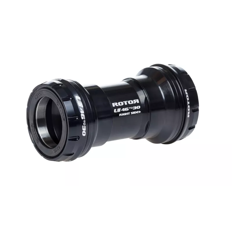 Boitier Rotor UBB noir PF30 acier vue isométrique