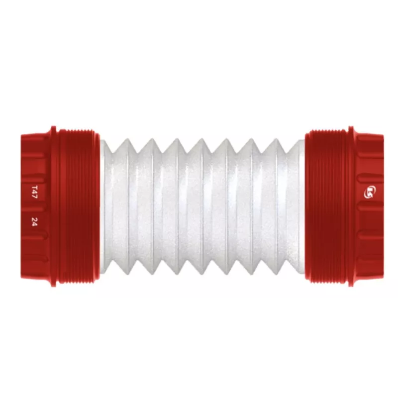 T4724 céramique rouge Rotor externe pour cadre 68mm et pédaliers 24mm Rotor-Shimano