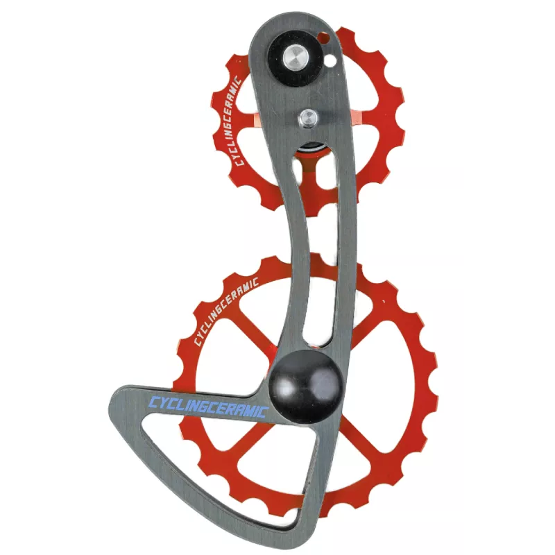 Chape de dérailleur CylclingCeramic GRX/RX rouge