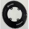 Rotor Qrings Aero Chainrings 54, 55, and 56 Teeth for Shimano 12-Speed Drivetrains (photo velo-perso.com)