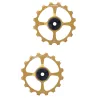 16/16 gold replacement pulley wheels for Cyclingceramic OSPW