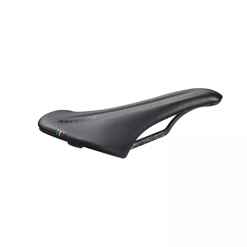 Selle Repente Spyd 3.0 132 ou 142mm avec fente anatomique vue oblique