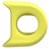 Aldhu Carbon Bumper yellow (photo velo-perso)