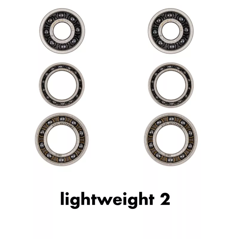 Kit de roulements Cyclingceramic pour Lightweight 2