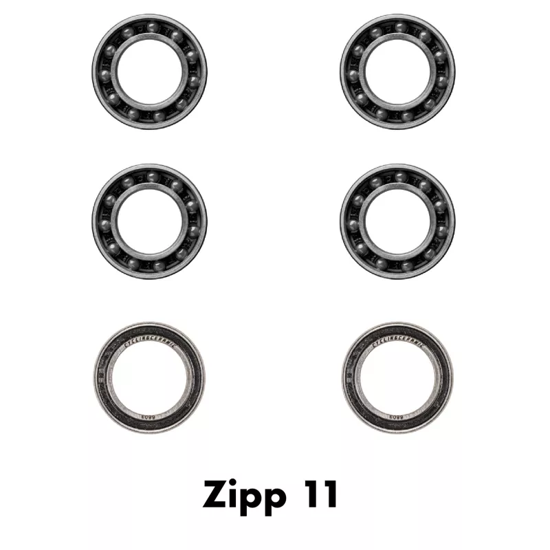 Kit de roulements Cyclingceramic pour Zipp 11 pour moyeux ZR1